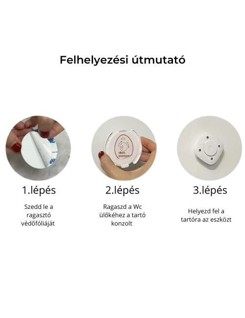 UV-C sugaras WC fertőtlenítő