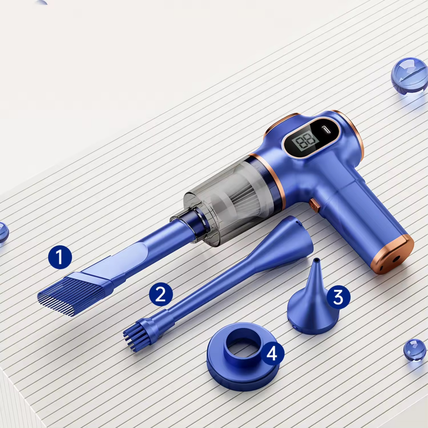 AirBlue™ Taifun V11 - Kompakt porszívó