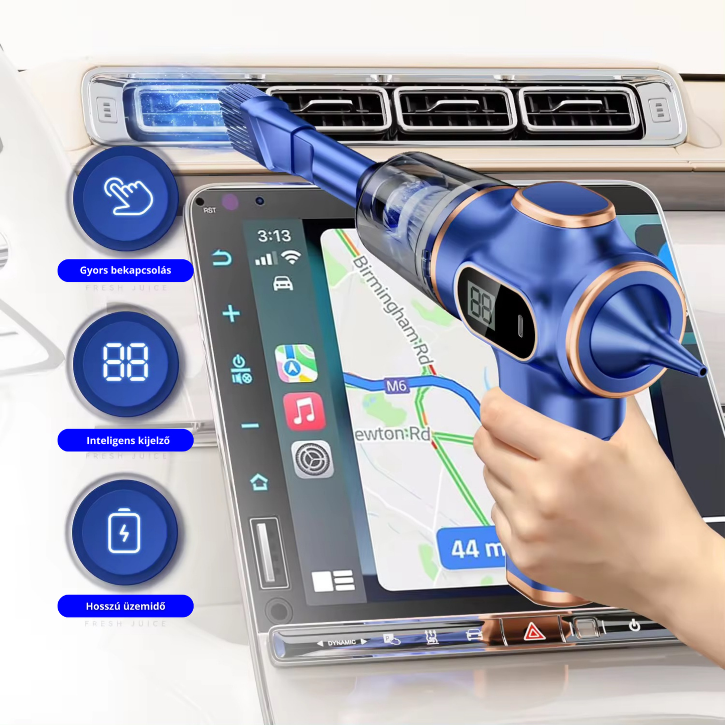 AirBlue™ Taifun V11 - Kompakt porszívó